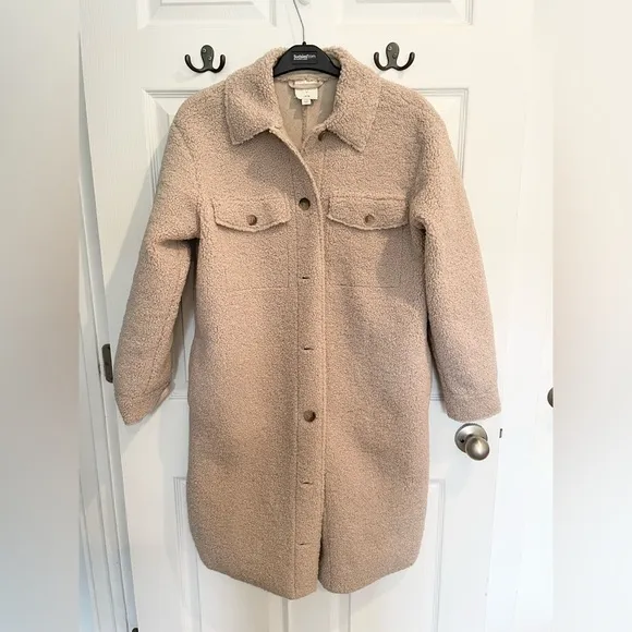 Women’s Frame tan/cream gingham plaid suit jacket sz XS (runs large)