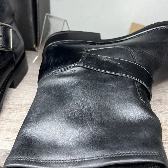 Women’s Frye Natalie engineer Short Leather Boots size 7 with box