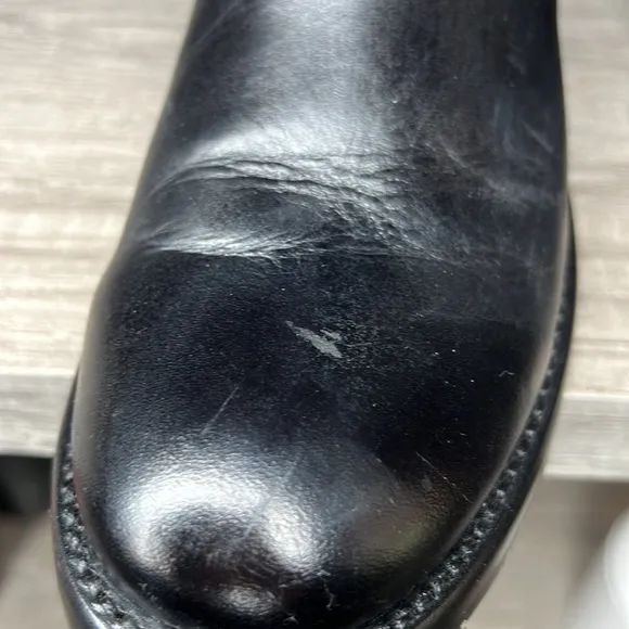 Women’s Frye Natalie engineer Short Leather Boots size 7 with box