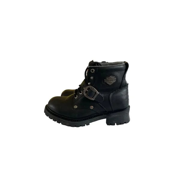 Women's Harley Davidson Boots Black Size 7