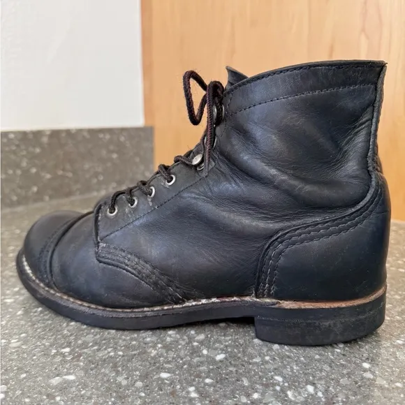 Women’s Heritage Lace-up Black Iron Ranger Boot