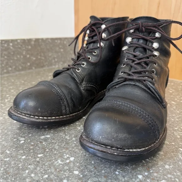 Women’s Heritage Lace-up Black Iron Ranger Boot