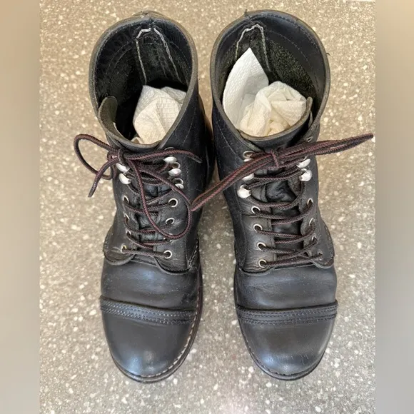 Women’s Heritage Lace-up Black Iron Ranger Boot