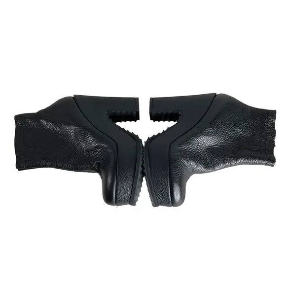 Women's Just Cavalli Platform Ankle Boots Shoes Heels Size 7.5  38 Black Leather