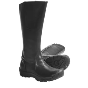 Women’s KEEN black leather Silverton boots. Size 8