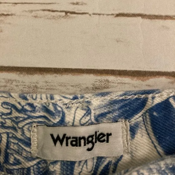 Wrangler Wander High Rise Sailing Seven Seas Flare Jeans 24/34