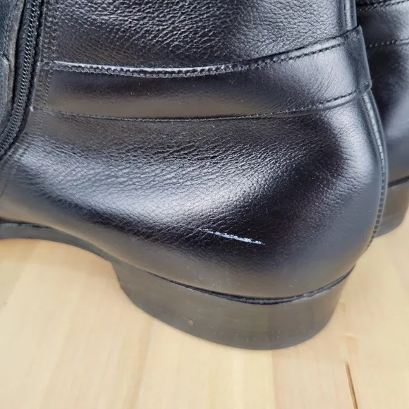 Wright Arch Preserver Breather Black Leather Chelsea Zip Up Boots Mens Sz 10.5