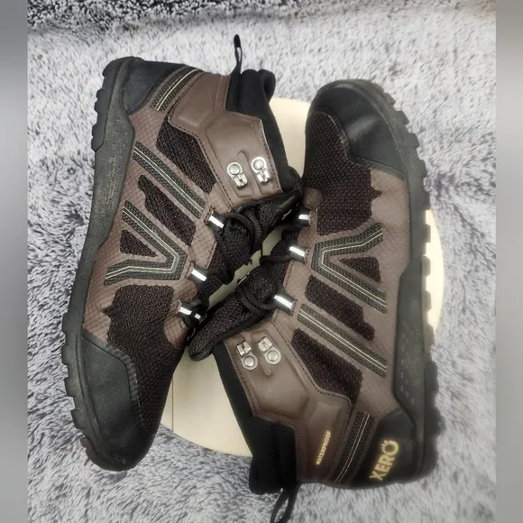 Xero Excursion Fusion Waterproof Hiking Brown Boots Men's Size 9.5