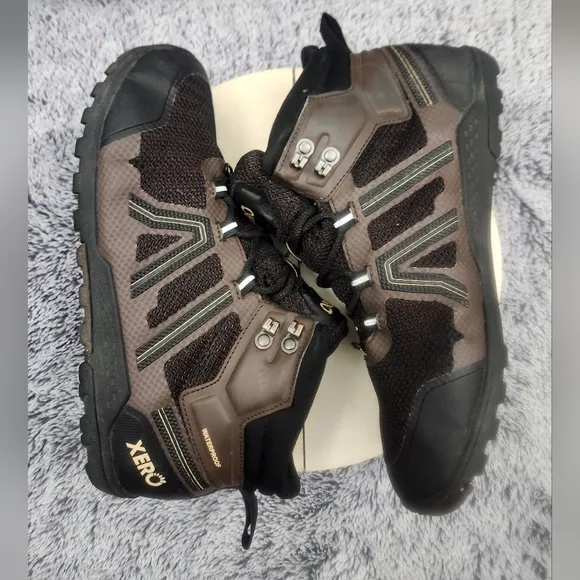 Xero Excursion Fusion Waterproof Hiking Brown Boots Men's Size 9.5
