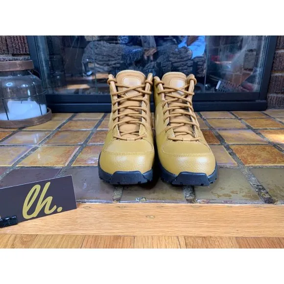 Youth 5y Nike Manoa LTR “Wheat” Leather Boots BQ5372-700