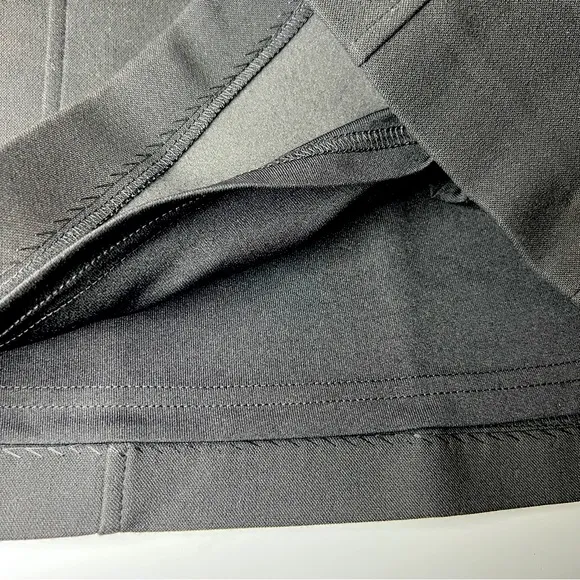 ZARA Black Seamed Mini Skirt XS NWT