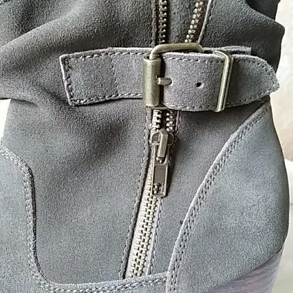 Zigi Soho Suede Ankle Boots Sz 10 EUC