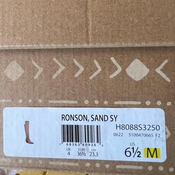 Zodiac Womens Ronson Tall Boots Sand 6.5M